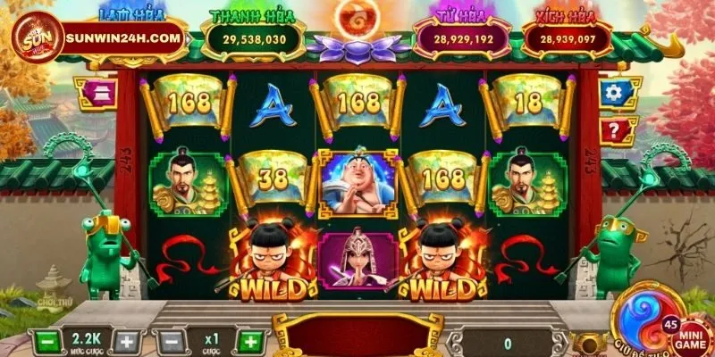 Siêu phẩm slots game Sunwin - Na Tra Ma Đồng Giáng Thế