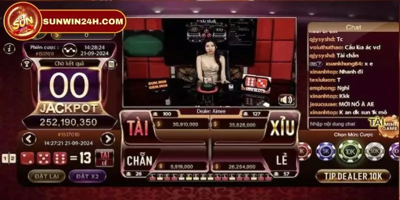 Đánh giá ưu điểm nổi bật của game tài xỉu livestream tại Sunwin